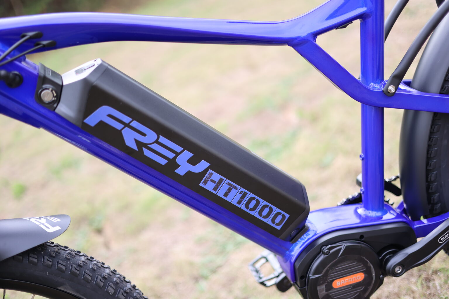 Long-range electric mountain bike