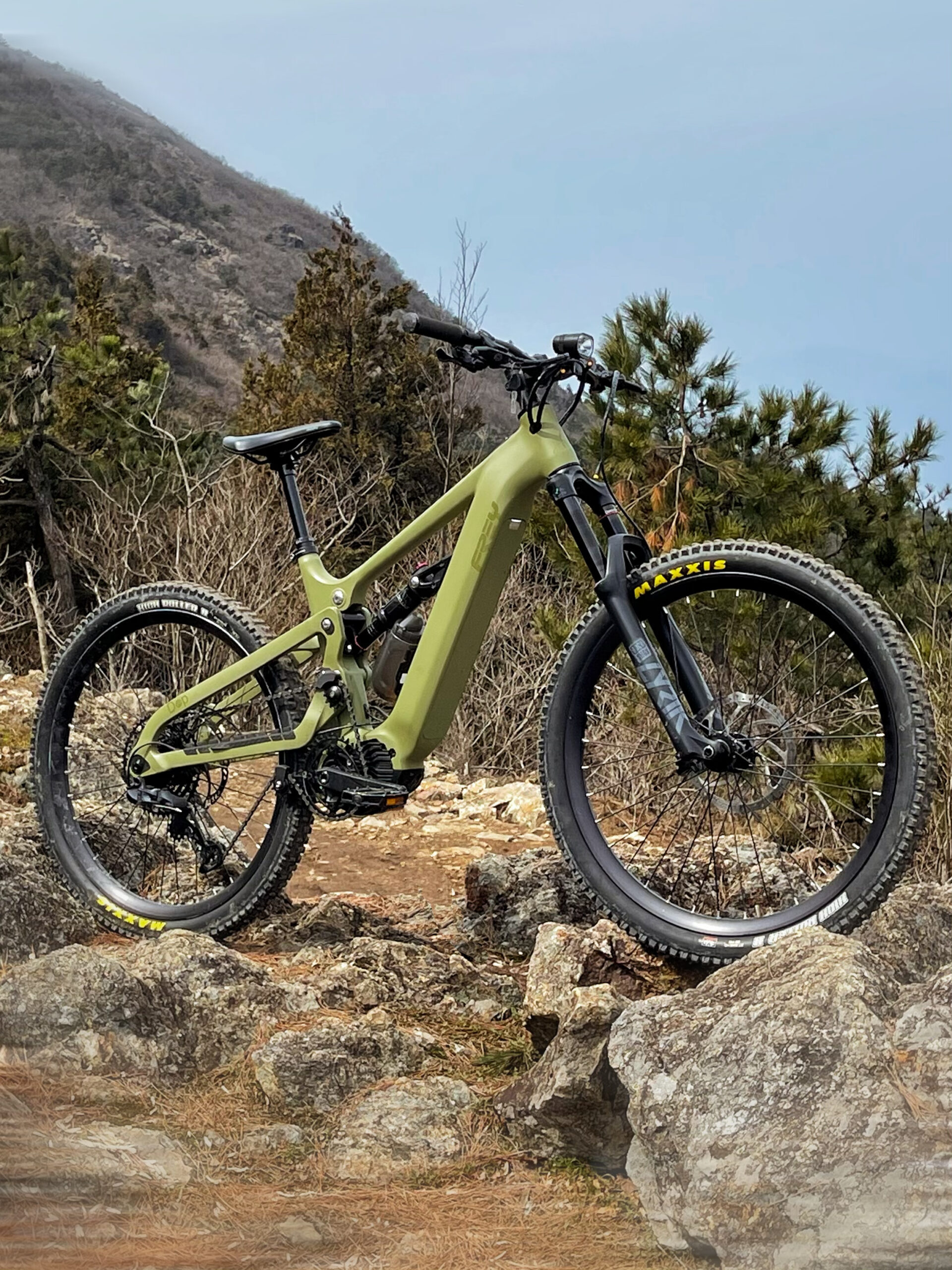 high performance electric mountain bike